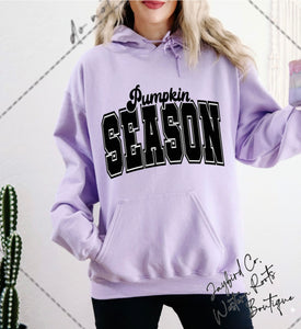 PUMPKIN SEASON SWEATSHIRT | MINT GREEN | ORCHID | DARK HEATHER | WHITE