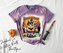 Load image into Gallery viewer, HALLOWEENTOWN  BLEACHED TEE

