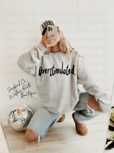 Load image into Gallery viewer, OVERSTIMULATED HOODIE/CREW SWEATSHIRT
