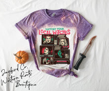 Load image into Gallery viewer, SUPPORT YOUR LOCAL WITCHES BLEACHED TEE
