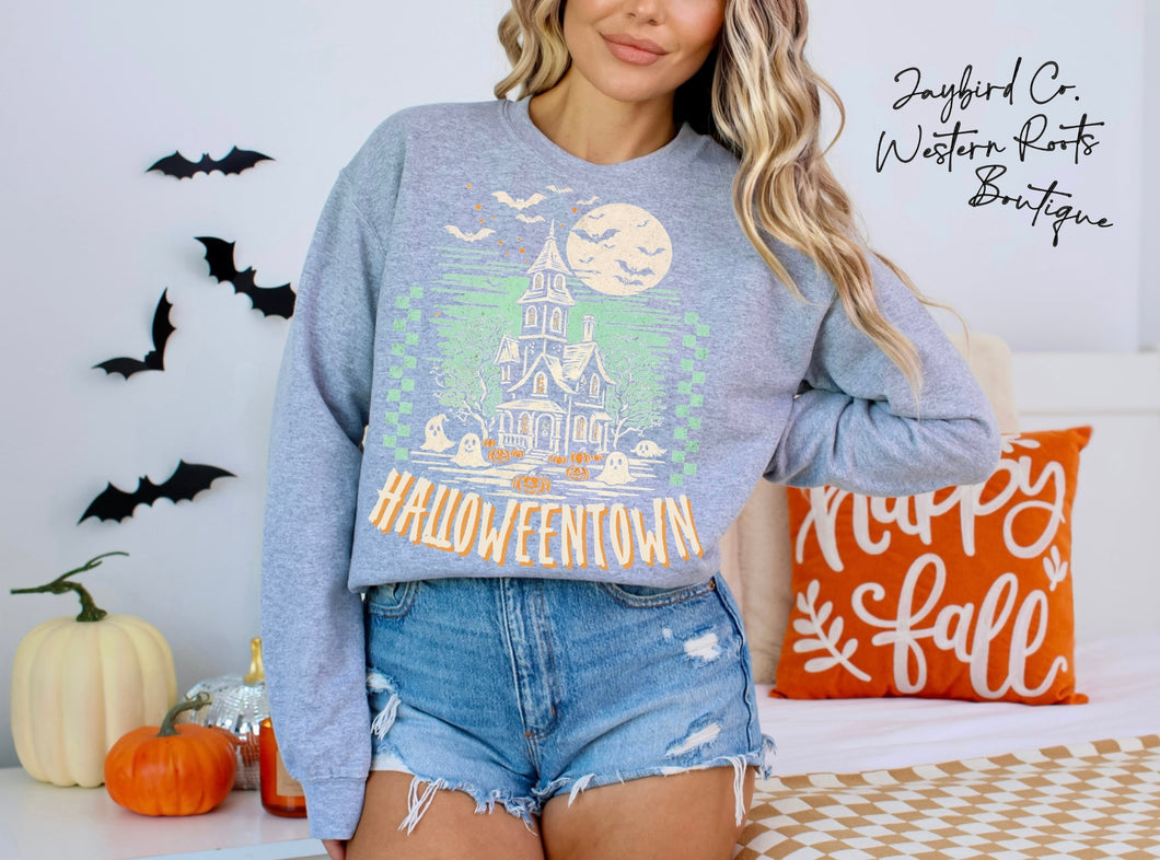 HALLOWEENTOWN | ASH GRAY | SPORT GRAY | SAND | FOREST GREEN