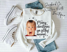 Load image into Gallery viewer, MERRY CHRISTMAS YOU FILTHY ANIMAL | ASH GRAY | SPORT GRAY | SAND | WHITE
