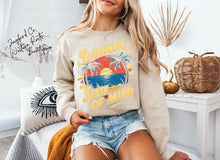 Load image into Gallery viewer, SUMMER STATE OF MIND HOODIE/CREW SWEATSHIRT
