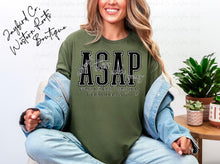 Load image into Gallery viewer, ALWAYS STOP AND PRAY BLEACHED TEE
