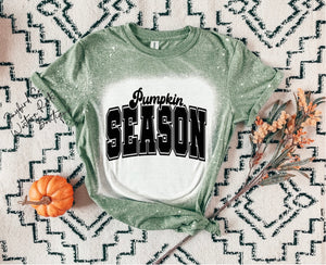 PUMPKIN SEASON BLEACHED TEE