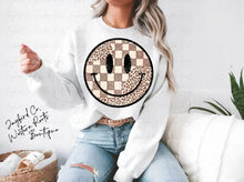 Load image into Gallery viewer, SMILEY FACE HOODIE/CREW SWEATSHIRT
