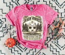 Load image into Gallery viewer, CAMP CRYSTAL LAKE BLEACHED TEE
