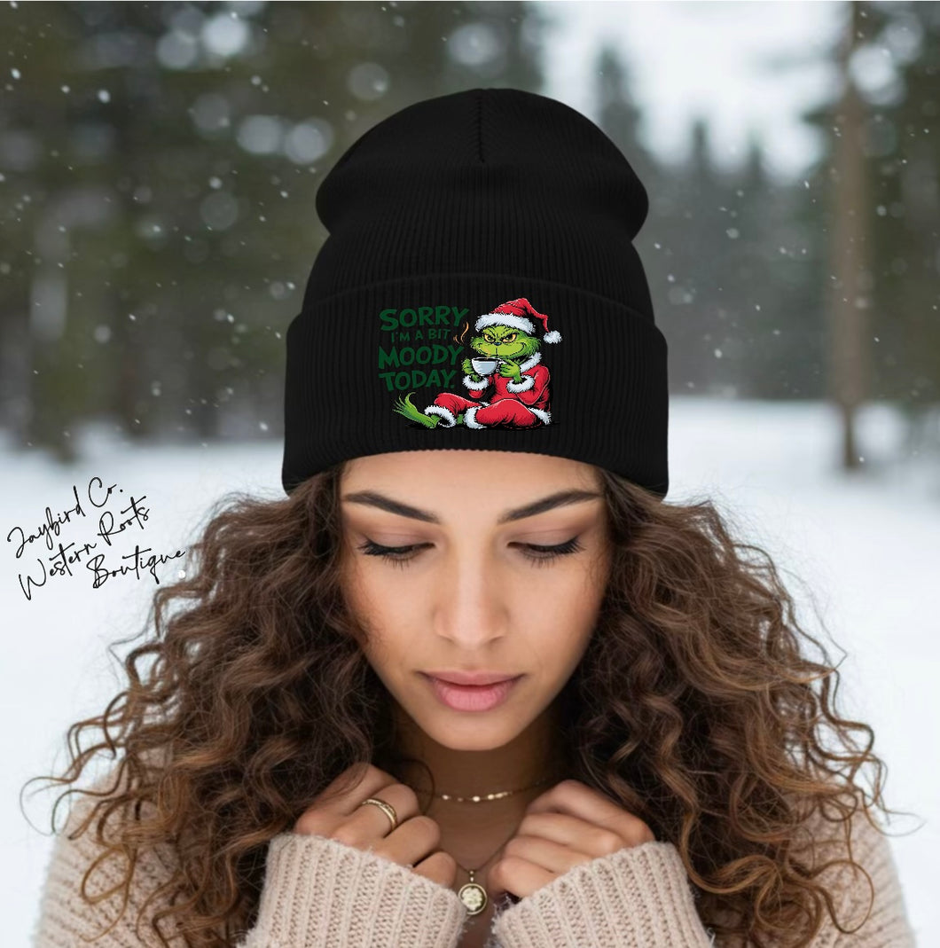 A BIT MOODY TODAY | BEANIE HAT