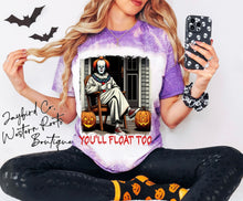 Load image into Gallery viewer, YOU WILL FLOAT TOO BLEACHED TEE
