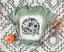 Load image into Gallery viewer, SCARY MOVIES BLEACHED TEE
