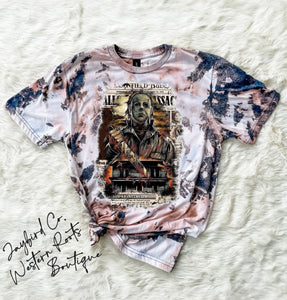 HALLOWEEN BLEACHED TEE