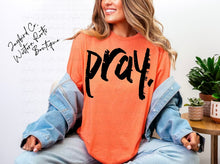 Load image into Gallery viewer, PRAY BLEACHED TEE
