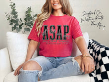 Load image into Gallery viewer, ALWAYS STOP AND PRAY BLEACHED TEE
