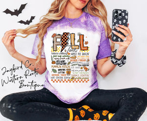 FALL BLEACHED TEE