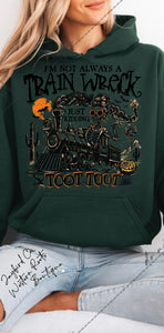 TRAIN WRECK SWEATSHIRT | ASH GRAY | SPORT GRAY | SAND | FOREST GREEN