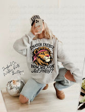 Load image into Gallery viewer, I MATCH ENERGY HOODIE/CREW SWEATSHIRT
