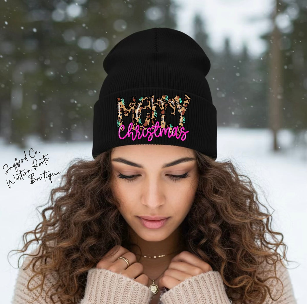 MERRY CHRISTMAS | BEANIE HAT