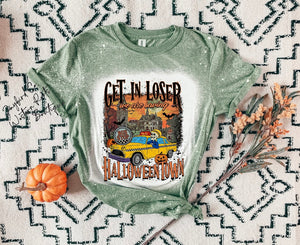 HALLOWEENTOWN BLEACHED TEE