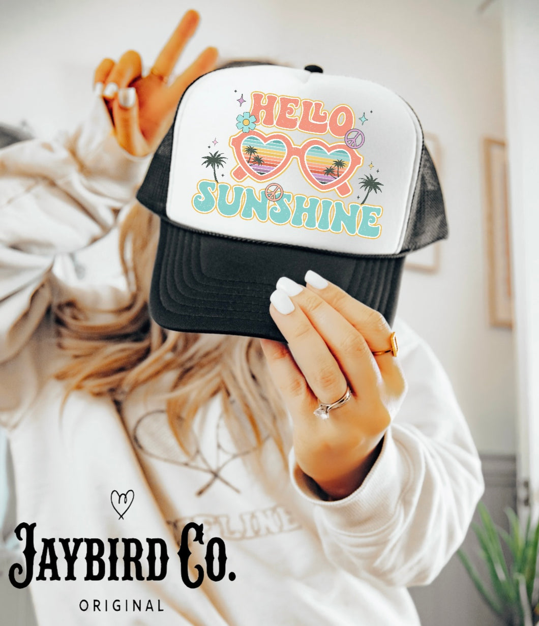Hello Sunshine Trucker Hat