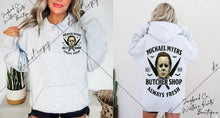 Load image into Gallery viewer, MICHAEL MYERS SWEATSHIRT | ASH GRAY | SPORT GRAY | SAND | FOREST GREEN

