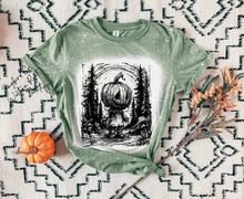 Load image into Gallery viewer, SCARY PUMPKIN BLEACHED TEE
