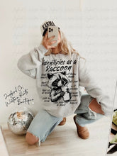 Load image into Gallery viewer, IDENTIFIES AS A RACCOON HOODIE/CREW SWEATSHIRT
