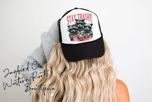 STAY TRASHY | TRUCKER HAT