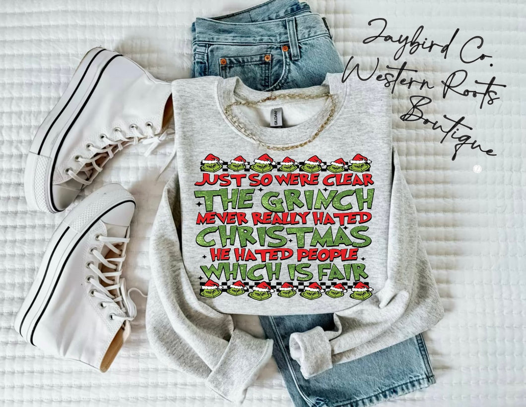 GRINCH | ASH GRAY | SPORT GRAY | SAND | WHITE