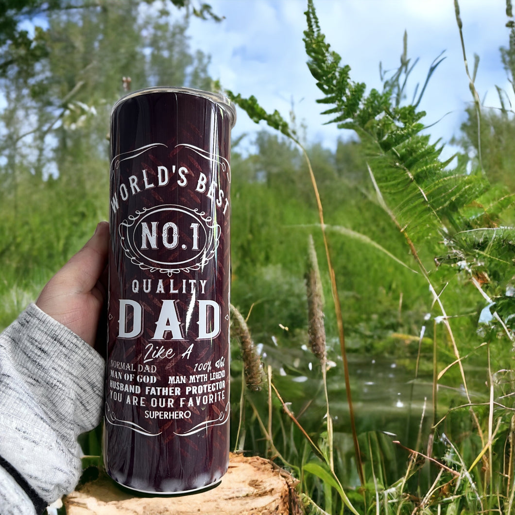 20oz NUMBER ONE DAD TUMBLER