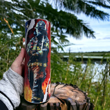 Load image into Gallery viewer, 20oz Firefighter Flag Tumbler
