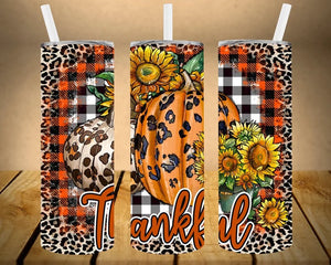 20oz Thankful Tumbler