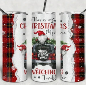 20oz CHRISTMAS MOVIE TUMBLER