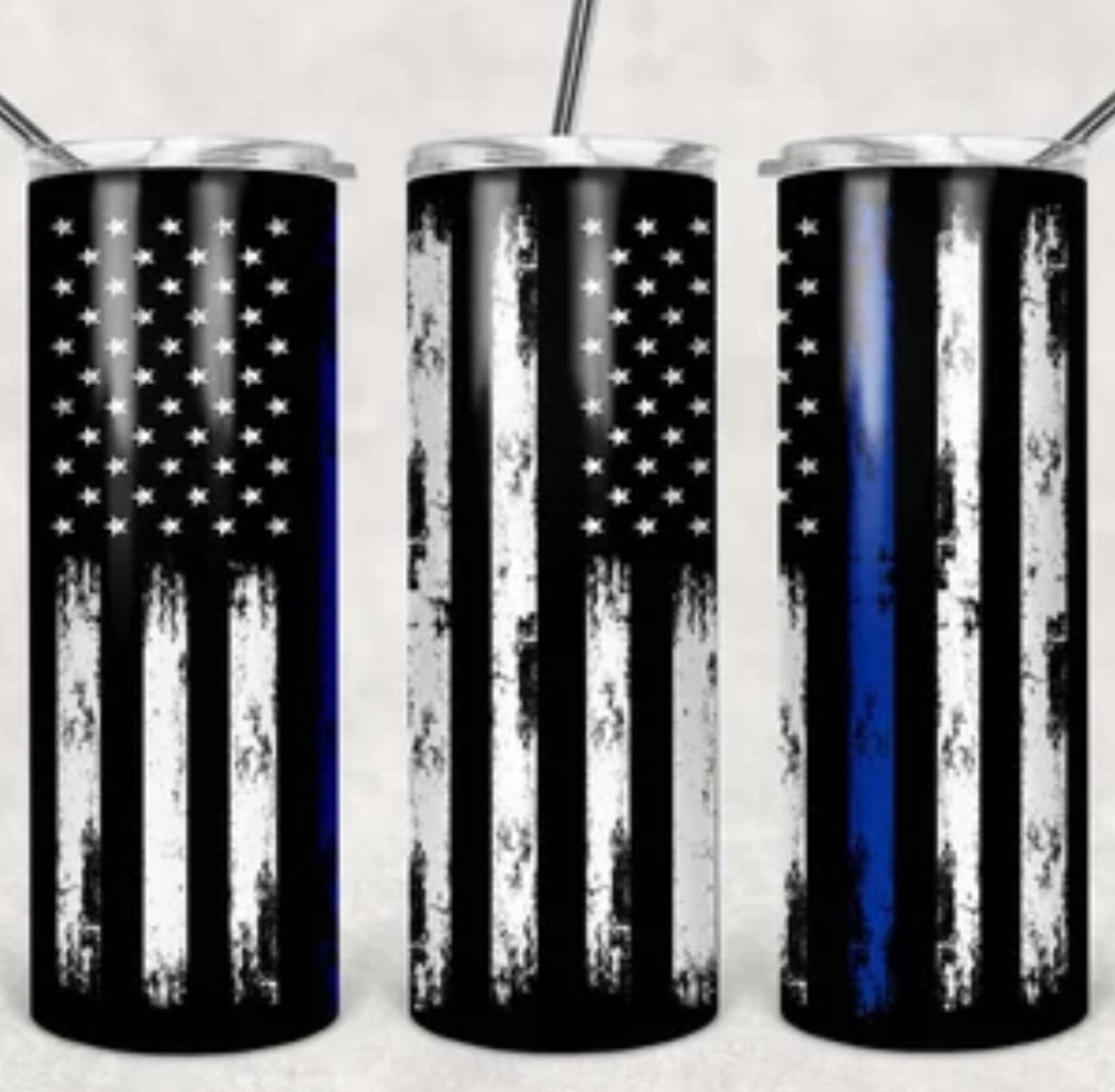 20oz Police Tumbler
