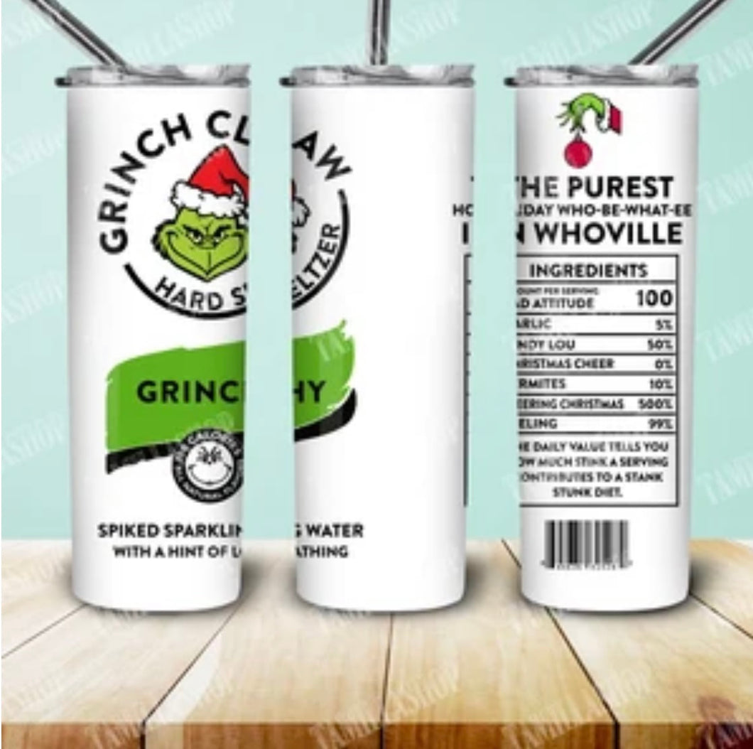 20oz GRINCHCLAW TUMBLER