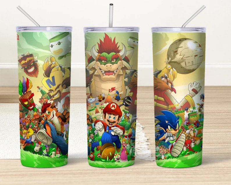20oz MARIO TUMBLER