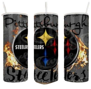 20oz Steelers Tumbler