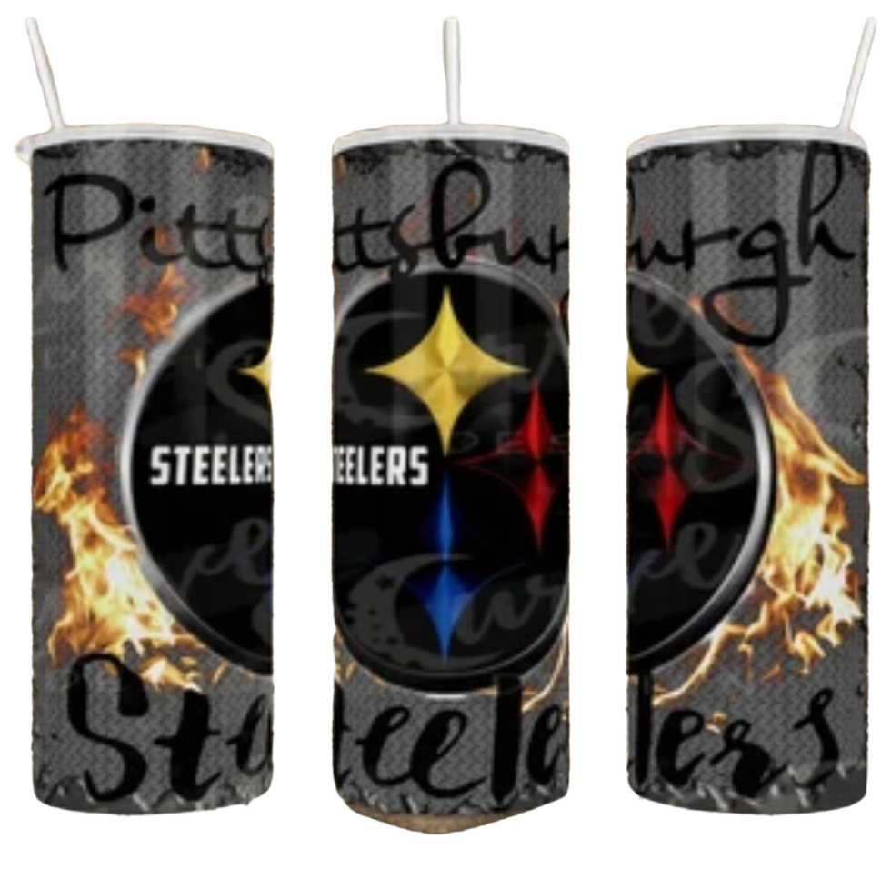 20oz Steelers Tumbler