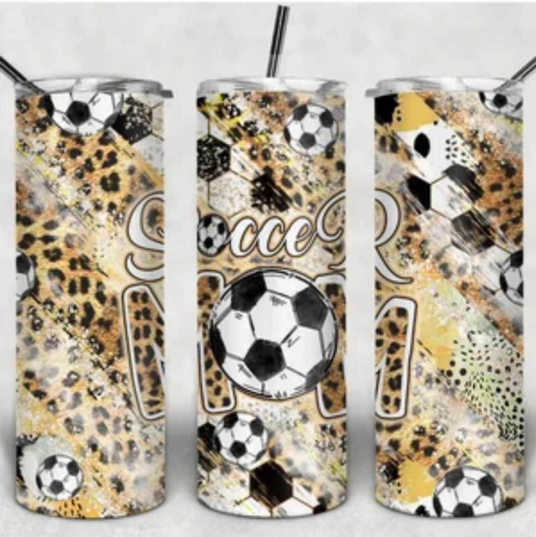 20oz SOCCER MOM TUMBLER
