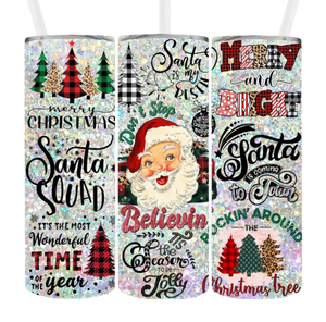 20oz Santa Squad Tumbler