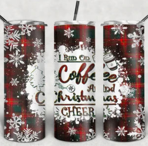 20oz COFFEE & CHRISTMAS CHEER TUMBLER
