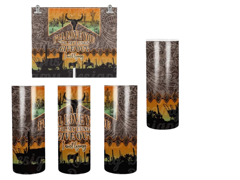 20oz Western Tumbler