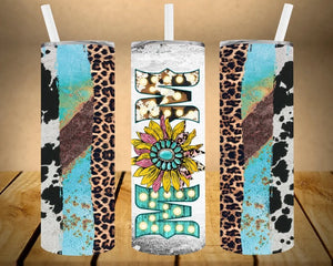 20oz Western Mom Tumbler